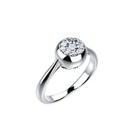 Ringe Bibigi Dame Grace in Weißgold Diamante 0.18 Ct AS1874B08 - AS1874B08